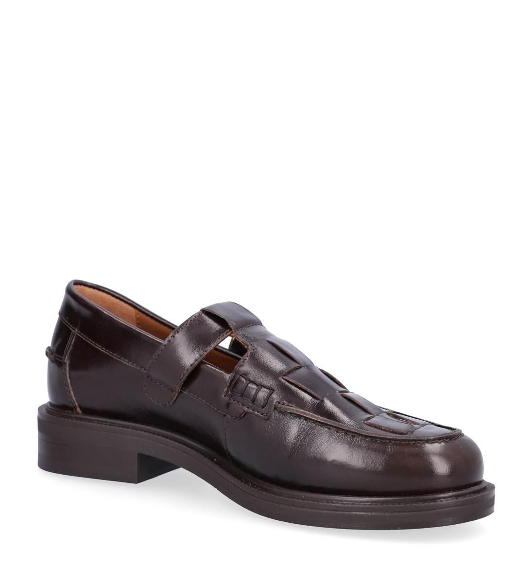T- bar Flet loafers - T.moro Calf 86